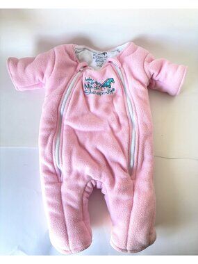 Baby Merlin’s Magic Pink Sleepsuit Size Small 3-6 Months